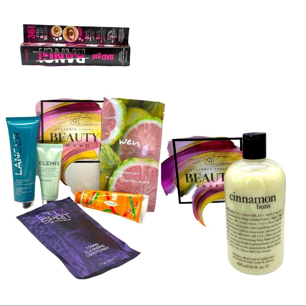 Beauty Collection/Philosophy Cinnamon Buns Shampoo/Gel/bath (7 top shelf items)
